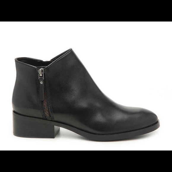 Cole Haan Shoes - COLE HAAN Hayes Black Leather Ankle Booties